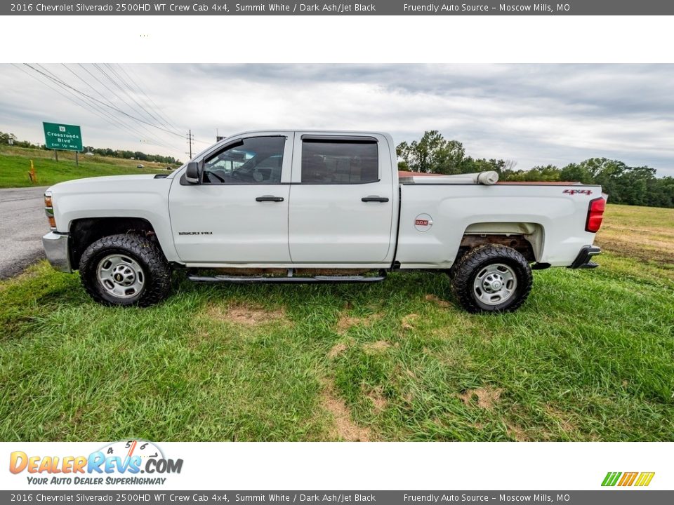2016 Chevrolet Silverado 2500HD WT Crew Cab 4x4 Summit White / Dark Ash/Jet Black Photo #7