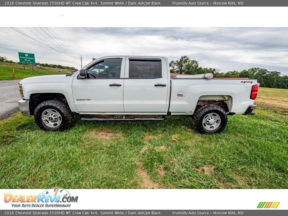 2016 Chevrolet Silverado 2500HD WT Crew Cab 4x4 Summit White / Dark Ash/Jet Black Photo #7