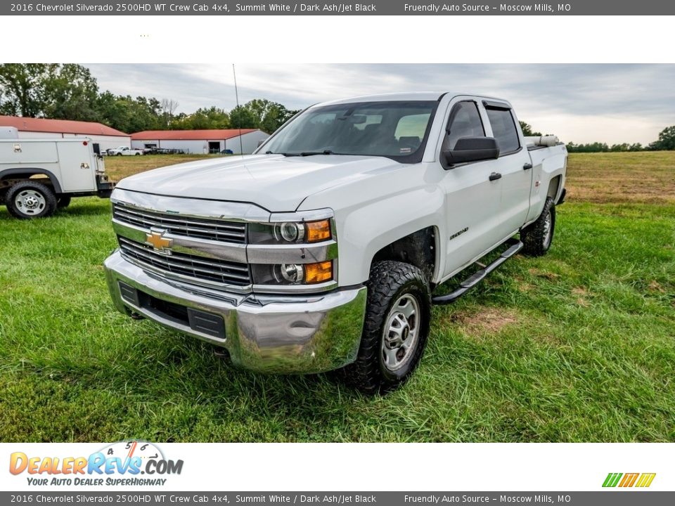 2016 Chevrolet Silverado 2500HD WT Crew Cab 4x4 Summit White / Dark Ash/Jet Black Photo #8