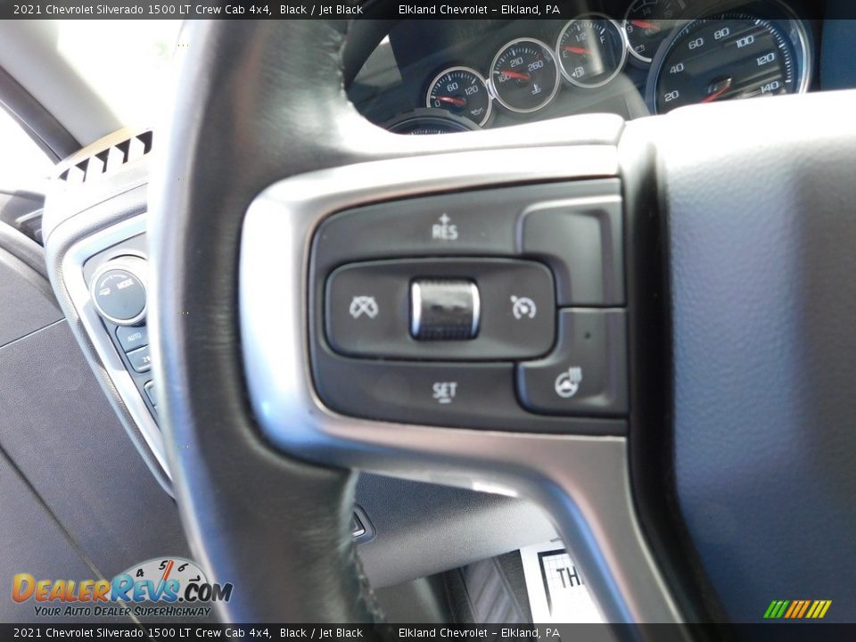 2021 Chevrolet Silverado 1500 LT Crew Cab 4x4 Steering Wheel Photo #25