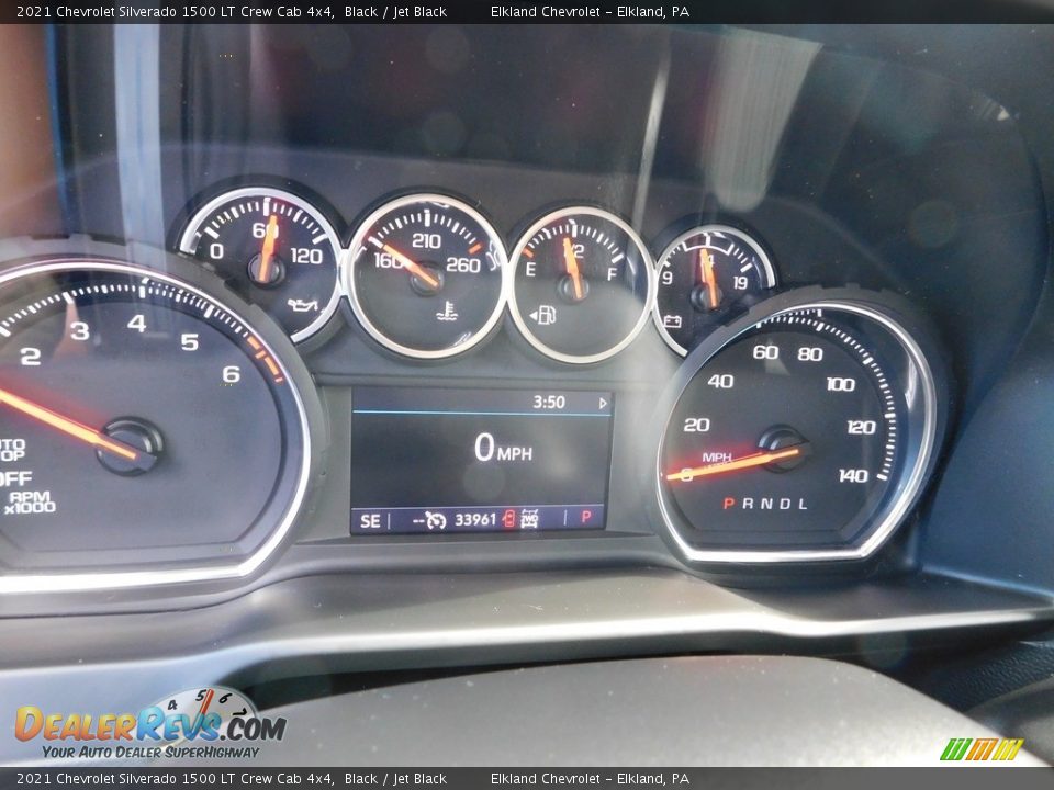 2021 Chevrolet Silverado 1500 LT Crew Cab 4x4 Gauges Photo #28