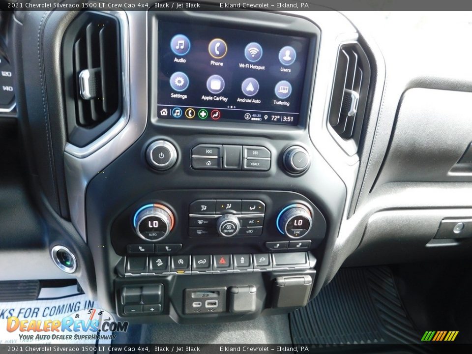Controls of 2021 Chevrolet Silverado 1500 LT Crew Cab 4x4 Photo #29