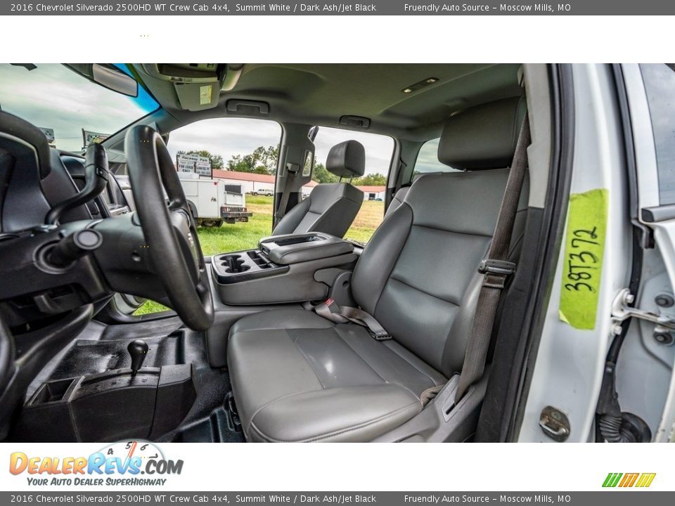 2016 Chevrolet Silverado 2500HD WT Crew Cab 4x4 Summit White / Dark Ash/Jet Black Photo #17