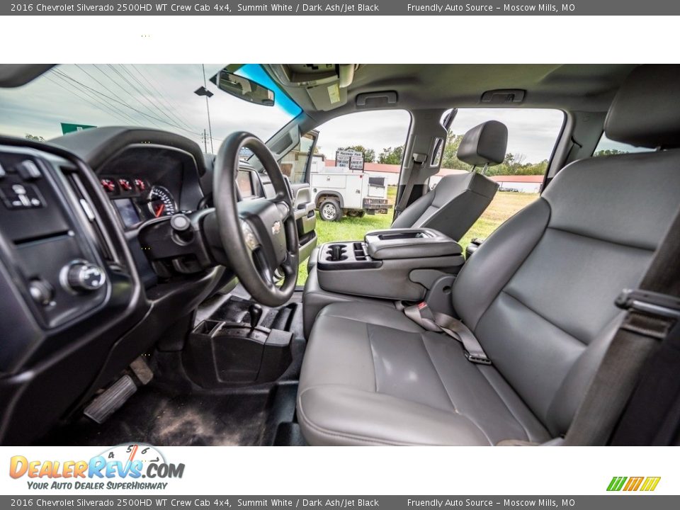 2016 Chevrolet Silverado 2500HD WT Crew Cab 4x4 Summit White / Dark Ash/Jet Black Photo #18