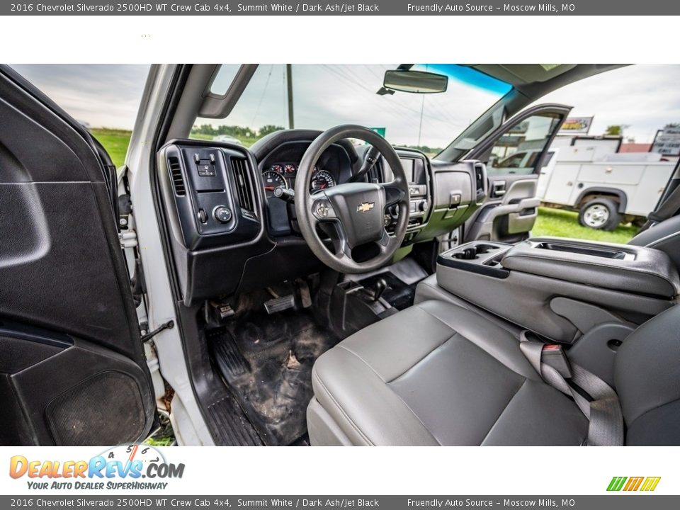 2016 Chevrolet Silverado 2500HD WT Crew Cab 4x4 Summit White / Dark Ash/Jet Black Photo #19