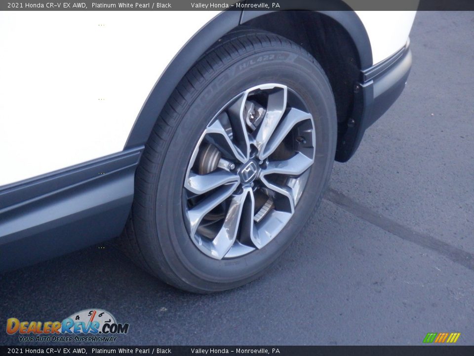 2021 Honda CR-V EX AWD Platinum White Pearl / Black Photo #2