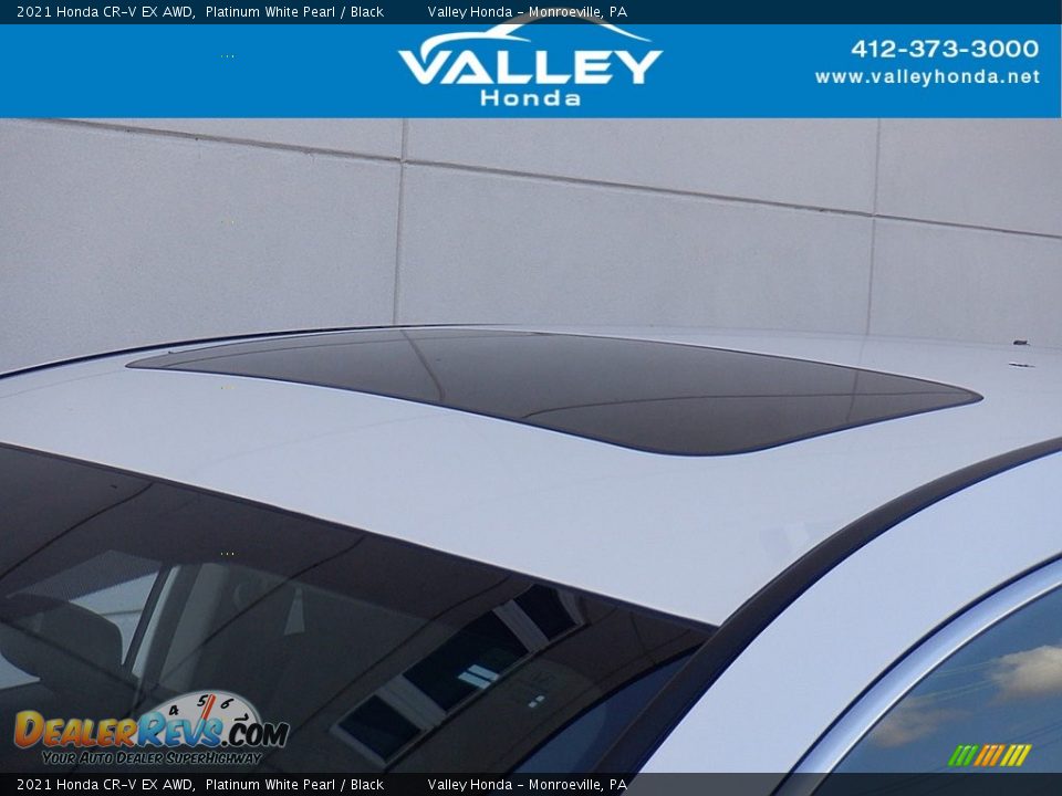 2021 Honda CR-V EX AWD Platinum White Pearl / Black Photo #3