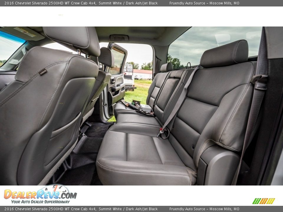 2016 Chevrolet Silverado 2500HD WT Crew Cab 4x4 Summit White / Dark Ash/Jet Black Photo #20