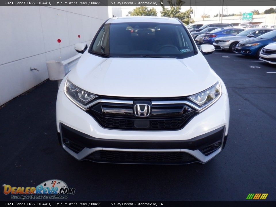 2021 Honda CR-V EX AWD Platinum White Pearl / Black Photo #4
