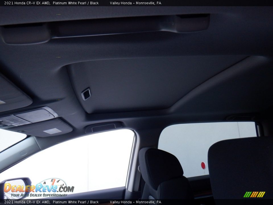 2021 Honda CR-V EX AWD Platinum White Pearl / Black Photo #10