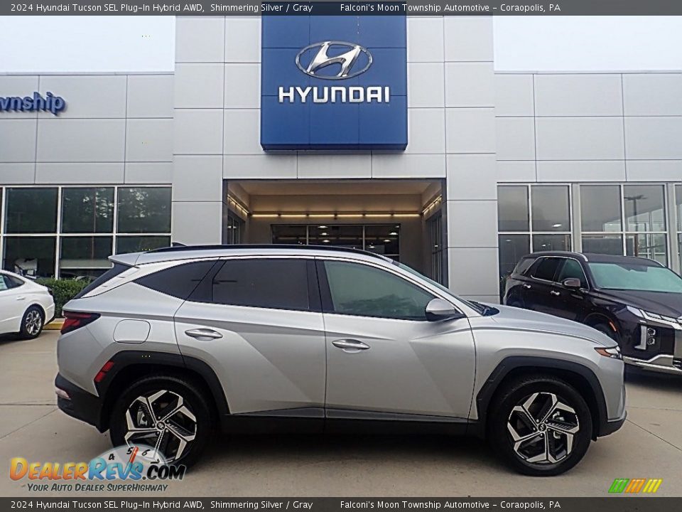 2024 Hyundai Tucson SEL Plug-In Hybrid AWD Shimmering Silver / Gray Photo #1