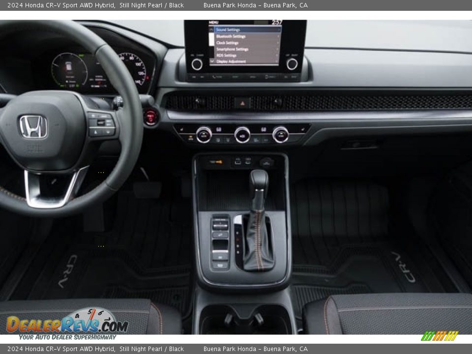 Dashboard of 2024 Honda CR-V Sport AWD Hybrid Photo #17