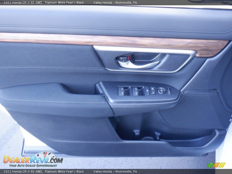 2021 Honda CR-V EX AWD Platinum White Pearl / Black Photo #13