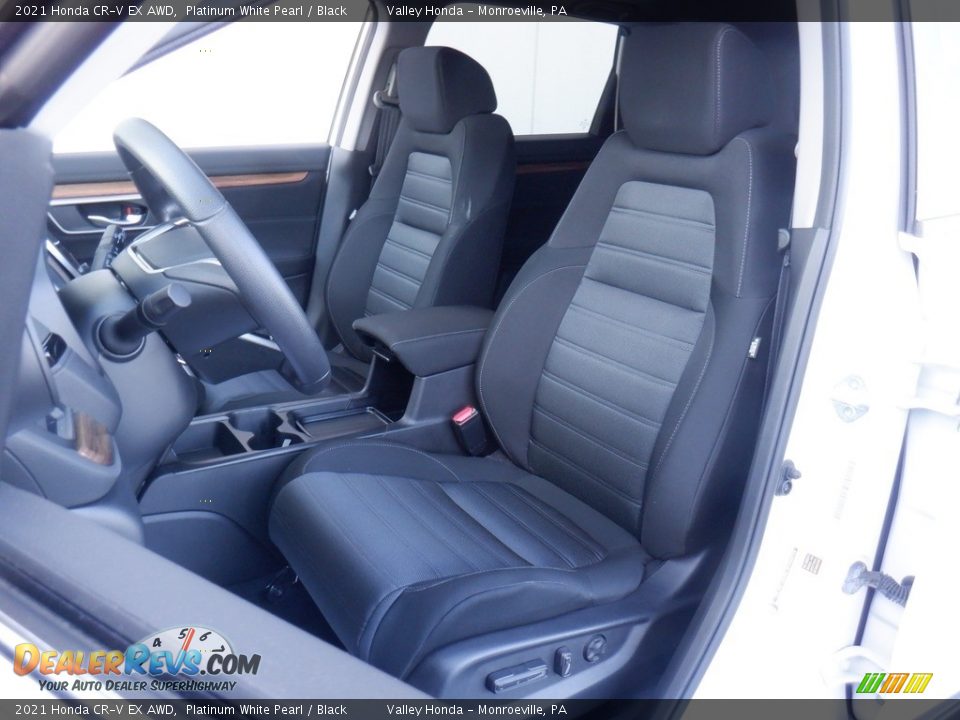 2021 Honda CR-V EX AWD Platinum White Pearl / Black Photo #14
