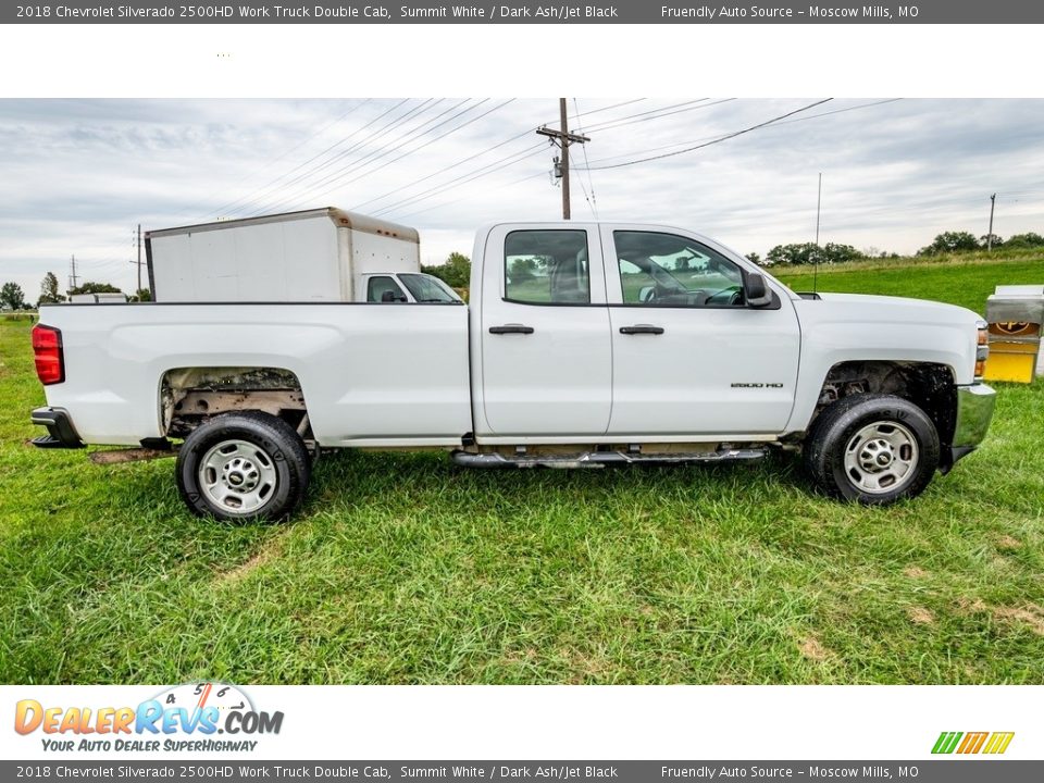 Summit White 2018 Chevrolet Silverado 2500HD Work Truck Double Cab Photo #3