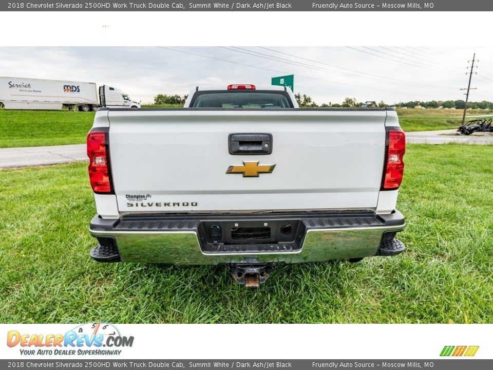 2018 Chevrolet Silverado 2500HD Work Truck Double Cab Summit White / Dark Ash/Jet Black Photo #5