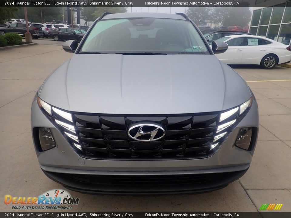 2024 Hyundai Tucson SEL Plug-In Hybrid AWD Shimmering Silver / Gray Photo #8