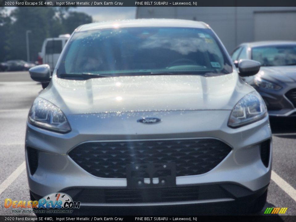 2020 Ford Escape SE 4WD Ingot Silver Metallic / Dark Earth Gray Photo #2