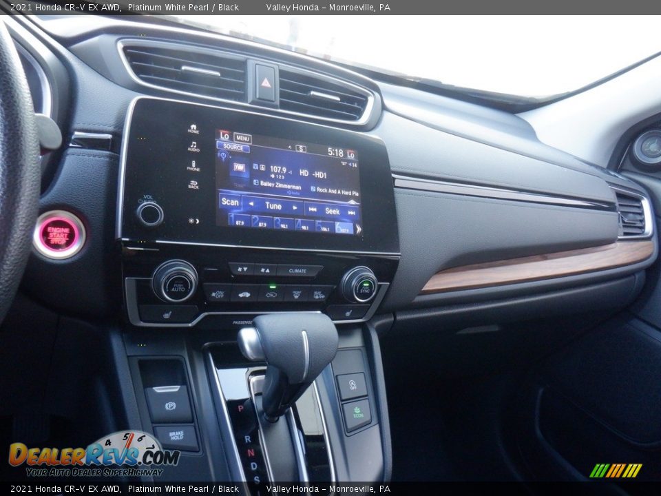 2021 Honda CR-V EX AWD Platinum White Pearl / Black Photo #16