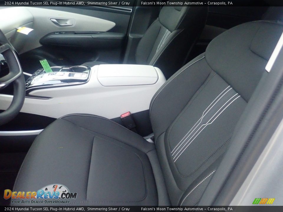 2024 Hyundai Tucson SEL Plug-In Hybrid AWD Shimmering Silver / Gray Photo #11