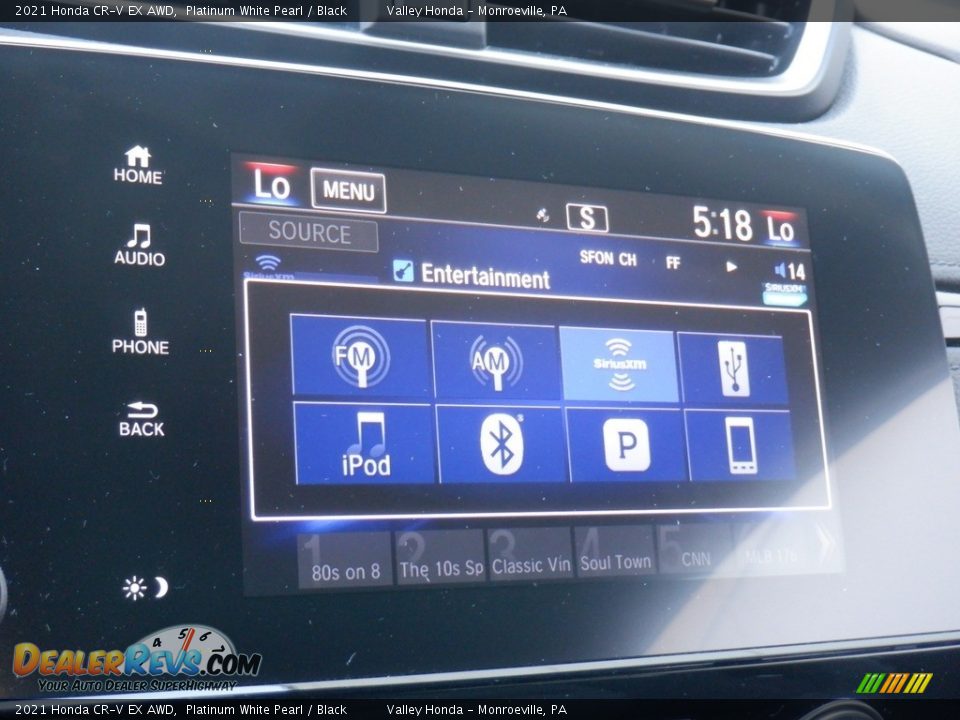 2021 Honda CR-V EX AWD Platinum White Pearl / Black Photo #18