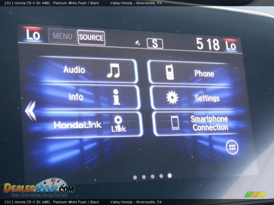 2021 Honda CR-V EX AWD Platinum White Pearl / Black Photo #19