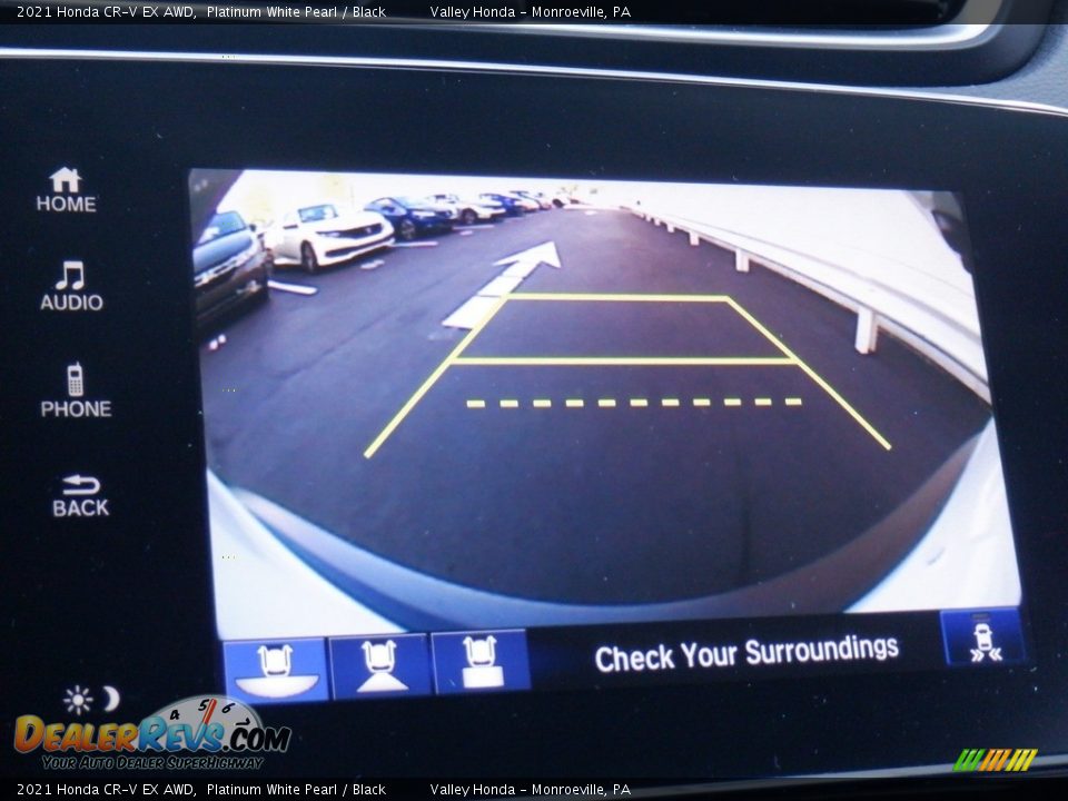 2021 Honda CR-V EX AWD Platinum White Pearl / Black Photo #20