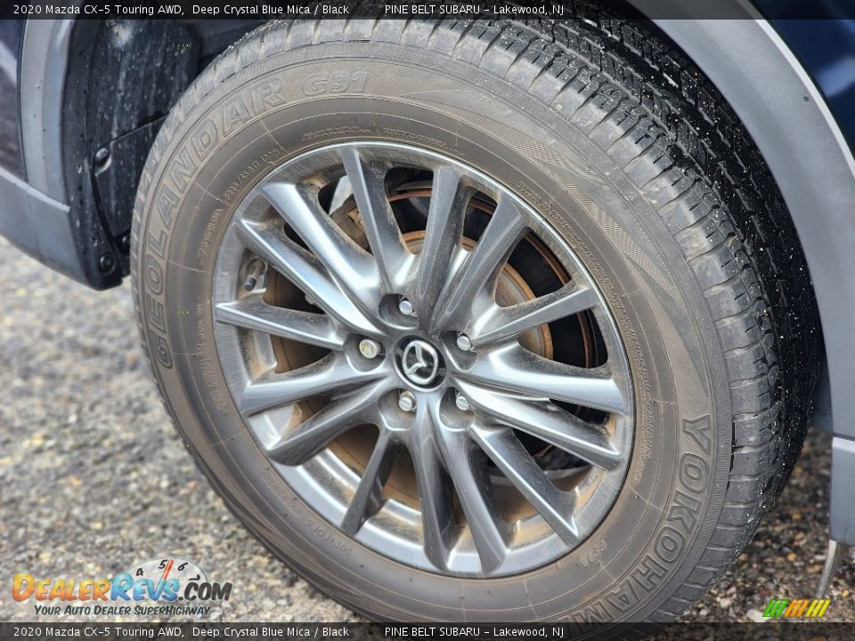 2020 Mazda CX-5 Touring AWD Deep Crystal Blue Mica / Black Photo #6