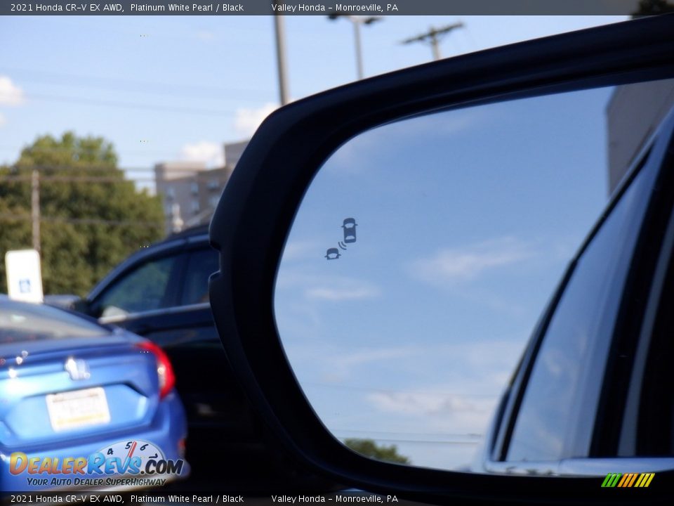 2021 Honda CR-V EX AWD Platinum White Pearl / Black Photo #24