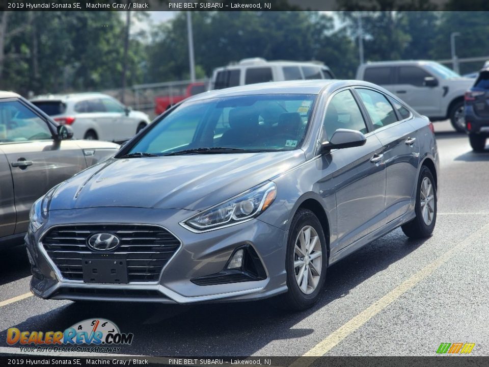 2019 Hyundai Sonata SE Machine Gray / Black Photo #1