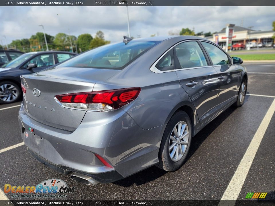 2019 Hyundai Sonata SE Machine Gray / Black Photo #3