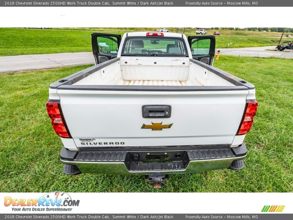 2018 Chevrolet Silverado 2500HD Work Truck Double Cab Summit White / Dark Ash/Jet Black Photo #21