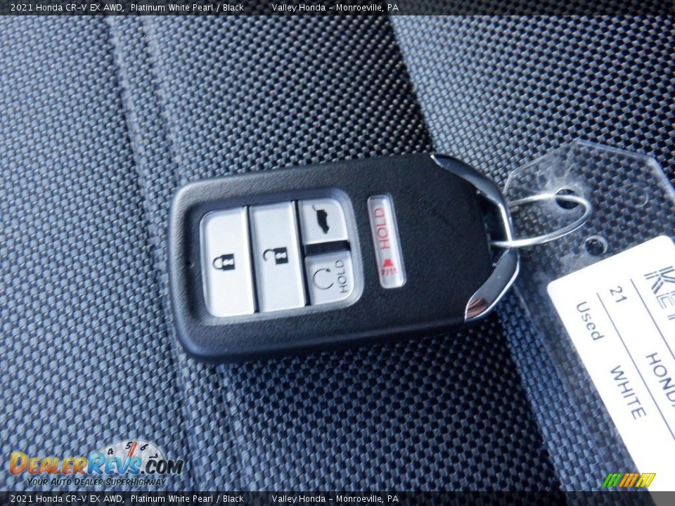 2021 Honda CR-V EX AWD Platinum White Pearl / Black Photo #31