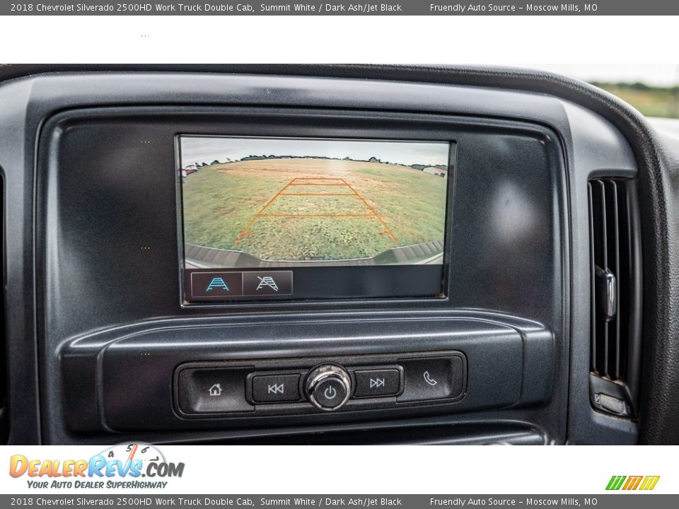 2018 Chevrolet Silverado 2500HD Work Truck Double Cab Summit White / Dark Ash/Jet Black Photo #28