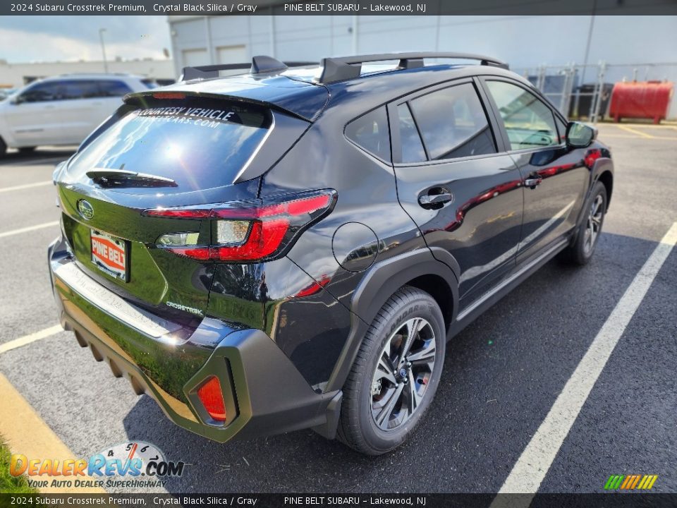 2024 Subaru Crosstrek Premium Crystal Black Silica / Gray Photo #3