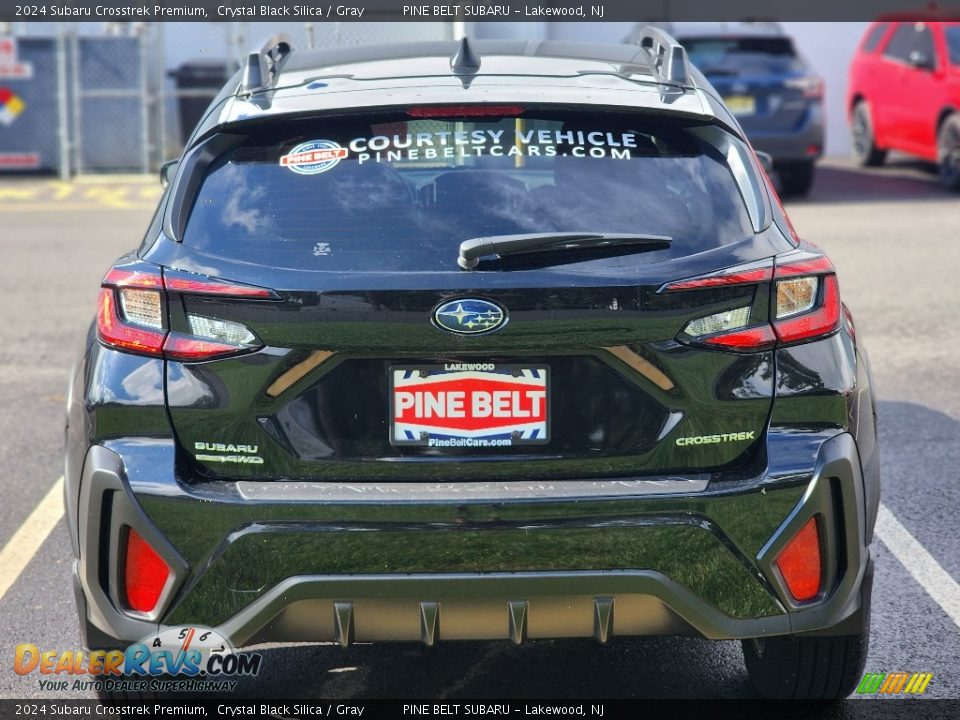 2024 Subaru Crosstrek Premium Crystal Black Silica / Gray Photo #4