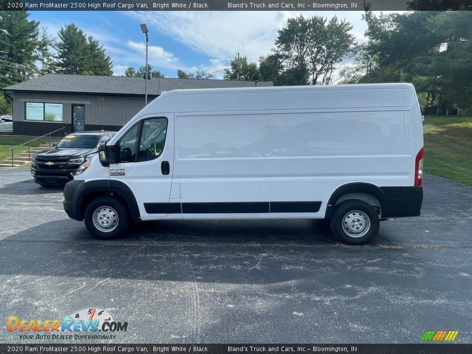 2020 Ram ProMaster 2500 High Roof Cargo Van Bright White / Black Photo #1