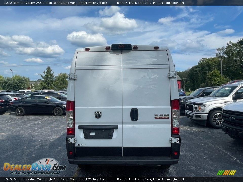 2020 Ram ProMaster 2500 High Roof Cargo Van Bright White / Black Photo #4