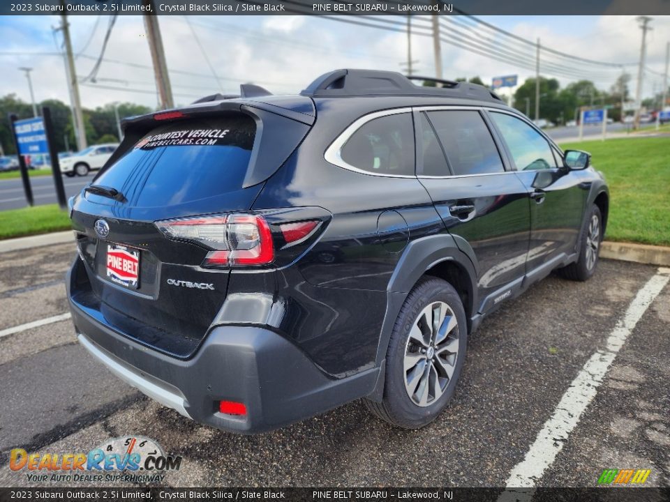 2023 Subaru Outback 2.5i Limited Crystal Black Silica / Slate Black Photo #3