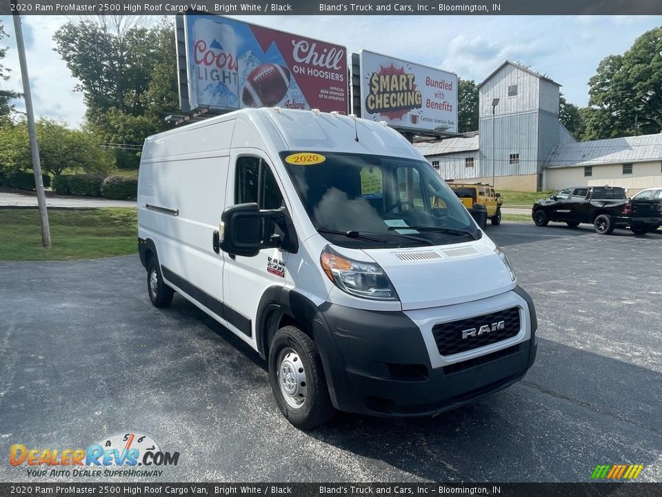 2020 Ram ProMaster 2500 High Roof Cargo Van Bright White / Black Photo #6