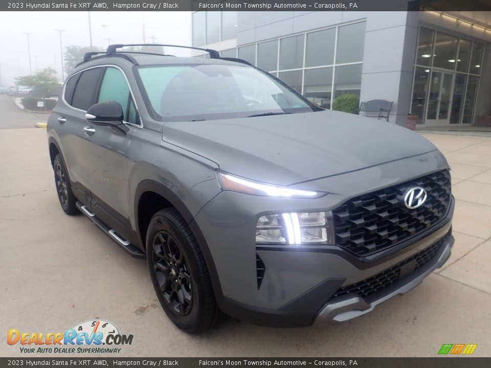 2023 Hyundai Santa Fe XRT AWD Hampton Gray / Black Photo #9