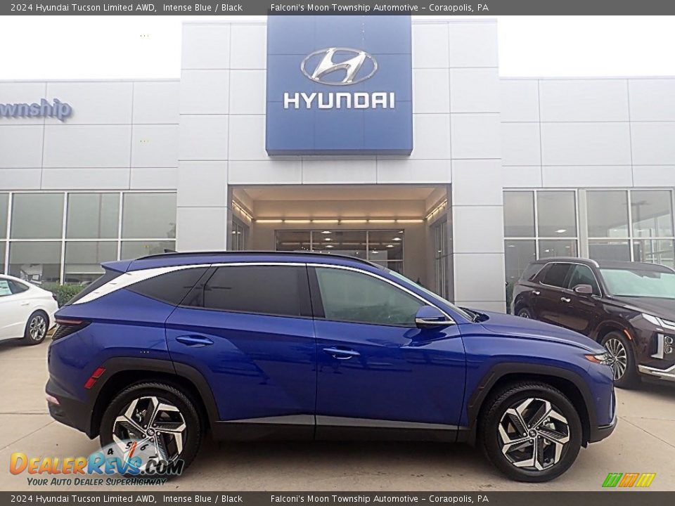 2024 Hyundai Tucson Limited AWD Intense Blue / Black Photo #1