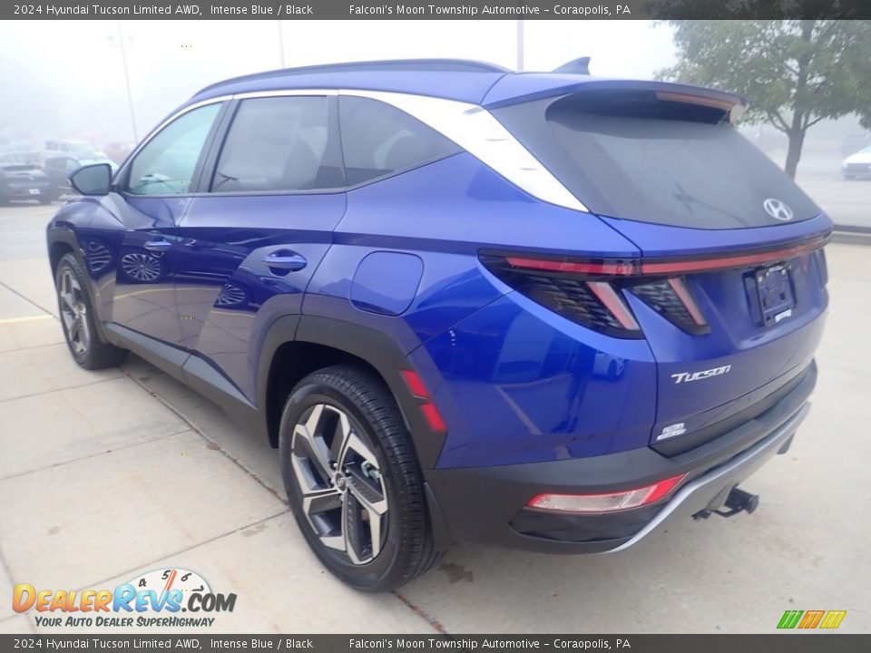 2024 Hyundai Tucson Limited AWD Intense Blue / Black Photo #5