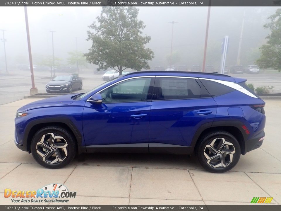 2024 Hyundai Tucson Limited AWD Intense Blue / Black Photo #6