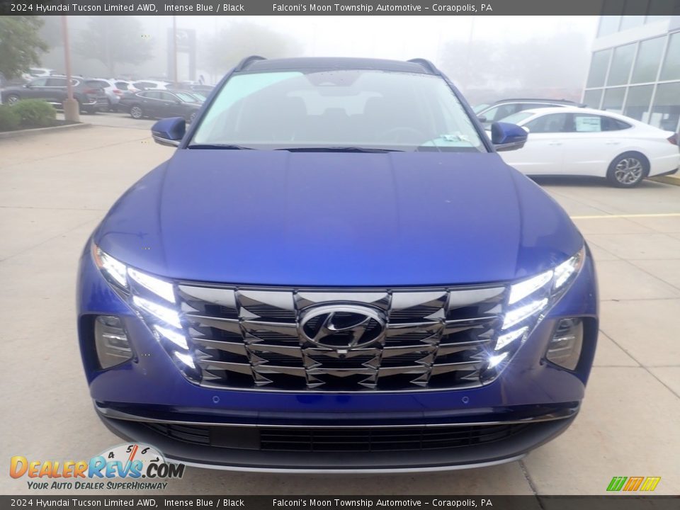 2024 Hyundai Tucson Limited AWD Intense Blue / Black Photo #8