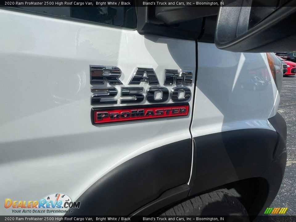 2020 Ram ProMaster 2500 High Roof Cargo Van Bright White / Black Photo #31