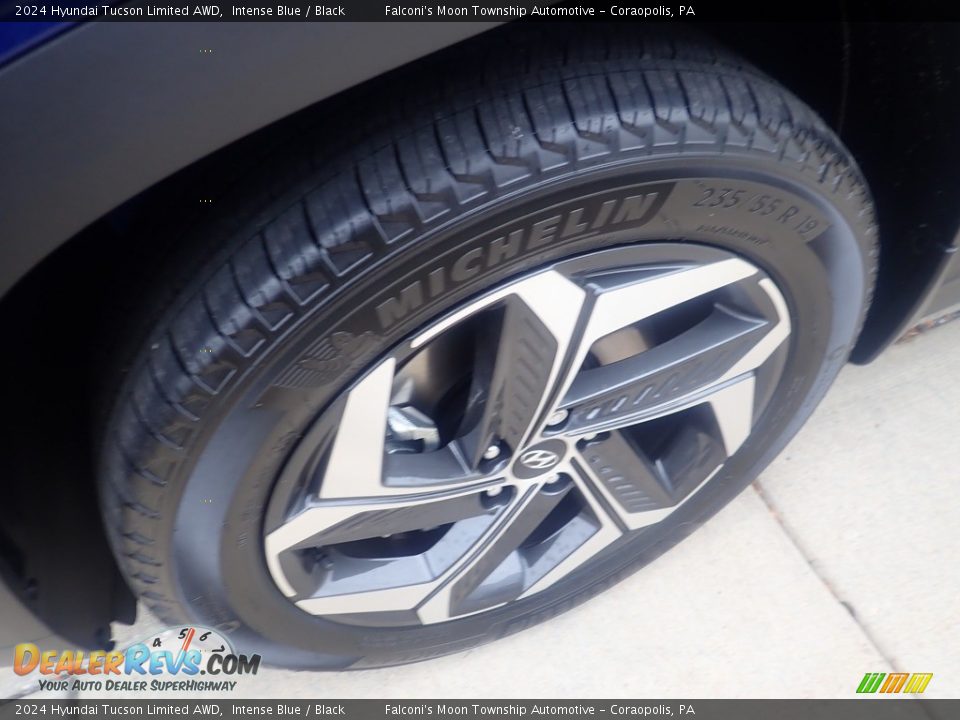2024 Hyundai Tucson Limited AWD Intense Blue / Black Photo #10