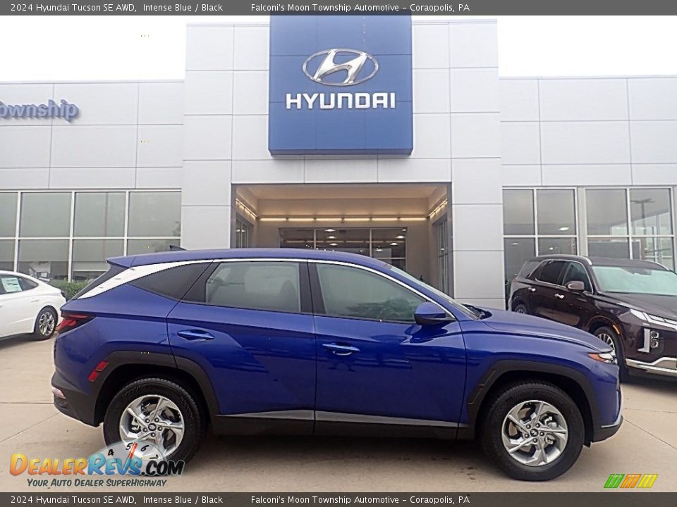 2024 Hyundai Tucson SE AWD Intense Blue / Black Photo #1
