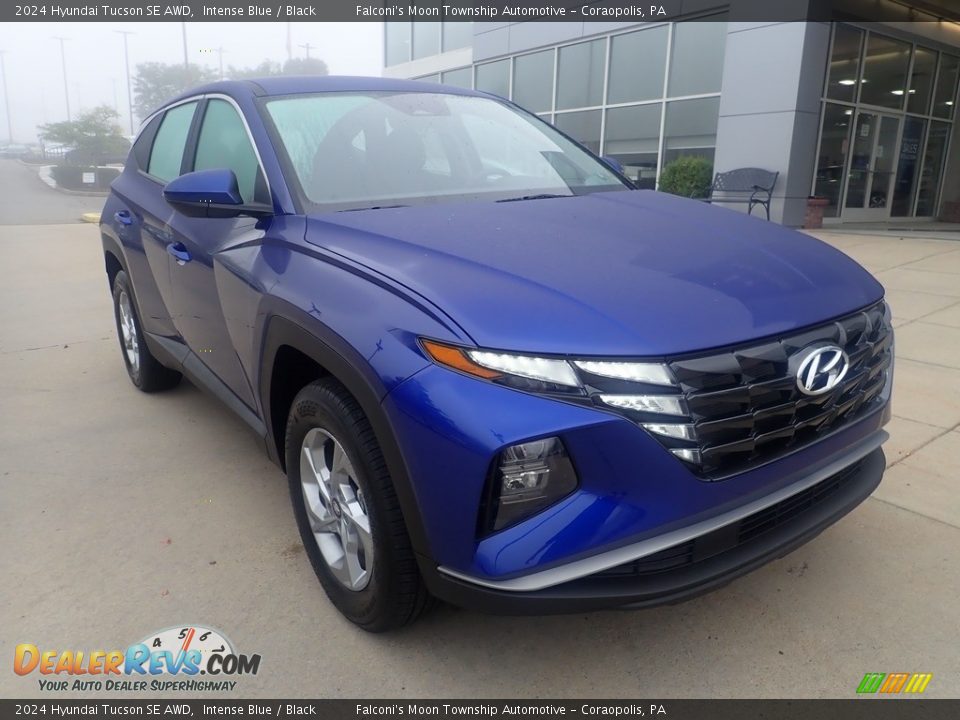 2024 Hyundai Tucson SE AWD Intense Blue / Black Photo #9