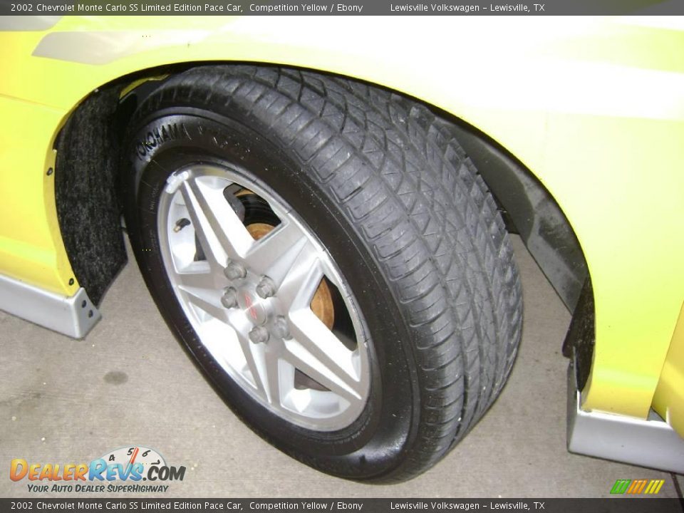 2002 Chevrolet Monte Carlo SS Limited Edition Pace Car Competition Yellow / Ebony Photo #19